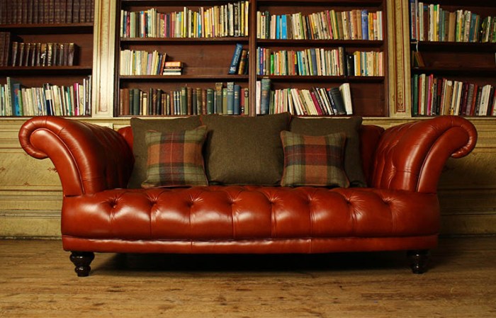 Sofa leather vintage brown edmund furniture sofas 1901 modern chesterfield lifestyle forest products classic posted size full thechesterfieldcompany years